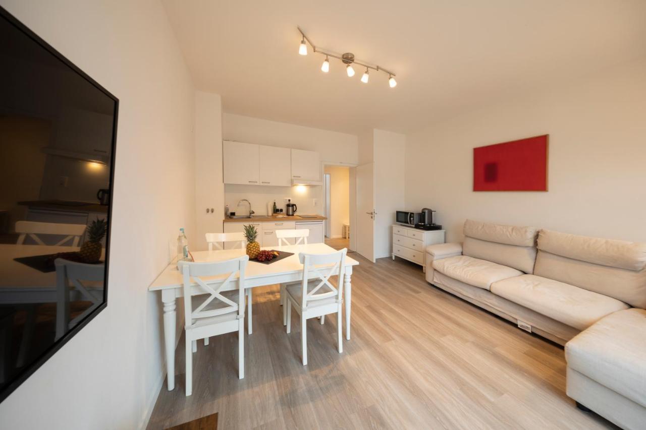 Jaybnb - Apartment Direkt Am Hafen Mit Terrasse Und Uhd Tv 多特蒙德 外观 照片